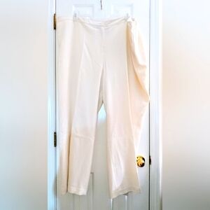 Lane Bryant Cream Pants